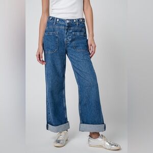 Free People We The Free Palmer Cuffed Jean